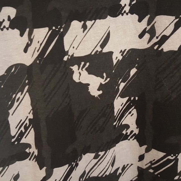 Plaid Lularoe Julia Dress medium unicorn - Picture 2 of 7